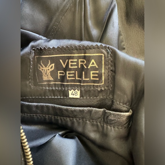 Vintage Vera Pelle Leather Jacket - Picture 3 of 3